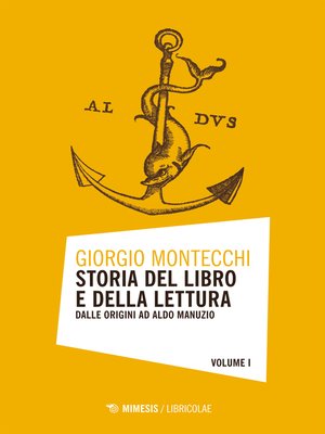 cover image of Storia del libro e della lettura